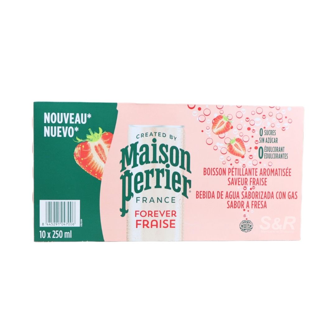 Maison Perrier Chic Forever Fraise 250mL x 10 cans